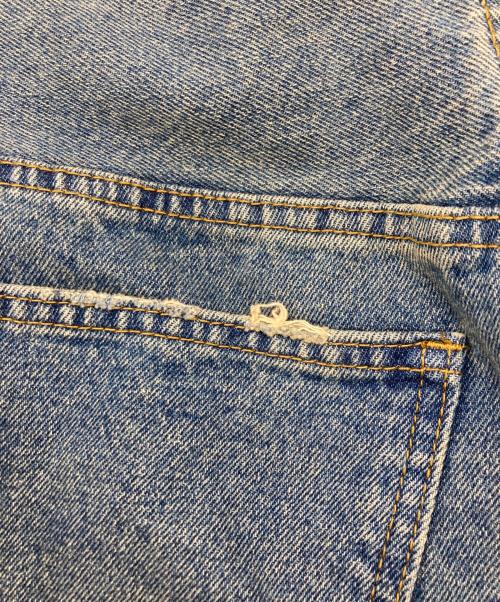 masonprince（メゾンプリンス）MASONPRINCE (メゾンプリンス) ペイント加工デニムパンツ インディゴ サイズ:	SIZE 2の古着・服飾アイテム