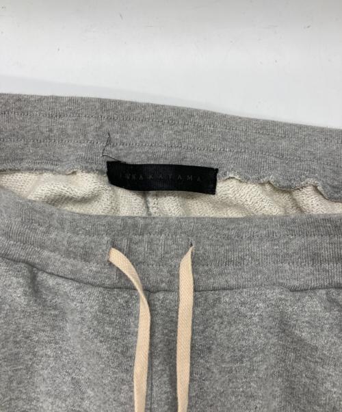 JUN/NAKAYAMA（ジュン ナカヤマ）JUN/NAKAYAMA (ジュン ナカヤマ) DISTRESSED SWEATPANTS グレー サイズ:	SIZE L/XLの古着・服飾アイテム