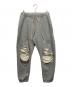 JUN/NAKAYAMA（ジュン ナカヤマ）の古着「DISTRESSED SWEATPANTS」｜グレー