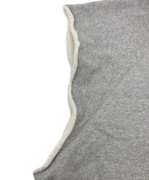 JUN/NAKAYAMA（ジュン ナカヤマ）JUN/NAKAYAMA (ジュン ナカヤマ) ノースリーブプルオーバー パーカー グレー サイズ:L/XLの古着・服飾アイテム