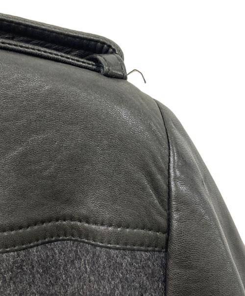 theory（セオリー）theory (セオリー) ダブルライダースジャケット ブラック サイズ:	SIZE Sの古着・服飾アイテム