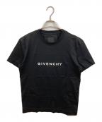 GIVENCHYジバンシィ）の古着「リバースロゴプリントTシャツ」｜ブラック