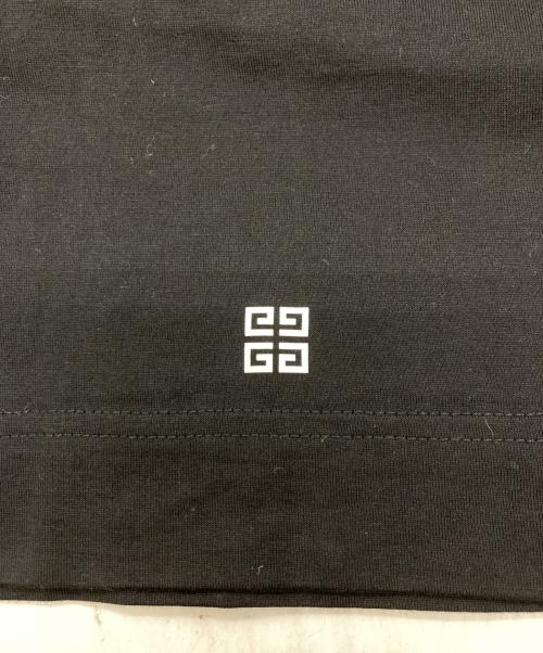 GIVENCHY（ジバンシィ）GIVENCHY (ジバンシィ) リバースロゴプリントTシャツ ブラック サイズ:	SIZE Lの古着・服飾アイテム
