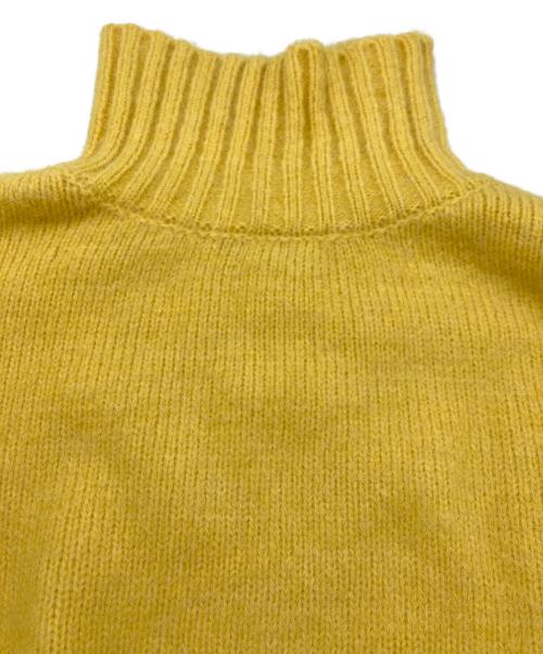 LIBEIRO（リベイロ）LIBEIRO (リベイロ) タートルネックニットセーター イエロー サイズ:Mの古着・服飾アイテム