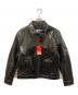 DIESEL（ディーゼル）の古着「J-LOU Leatherette ジャケット」｜ブラック