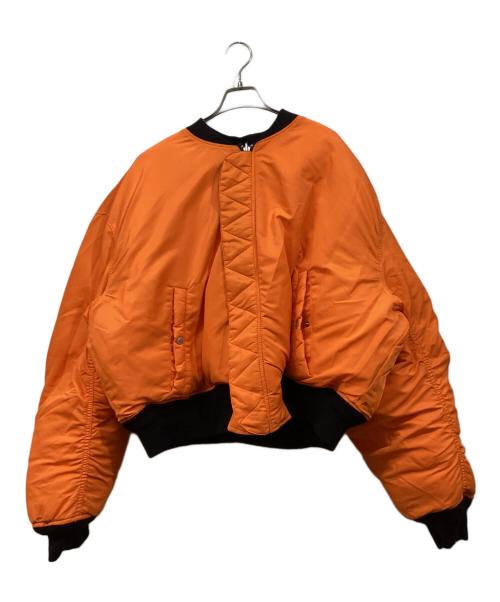 H&M（エイチアンドエム）H&M (エイチアンドエム) H2 (エイチツー) リバーシブルフライトジャケット ブラック サイズ:XLの古着・服飾アイテム