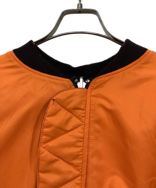H&M（エイチアンドエム）H&M (エイチアンドエム) H2 (エイチツー) リバーシブルフライトジャケット ブラック サイズ:XLの古着・服飾アイテム