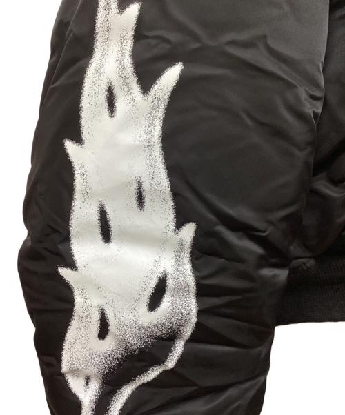 H&M（エイチアンドエム）H&M (エイチアンドエム) H2 (エイチツー) リバーシブルフライトジャケット ブラック サイズ:XLの古着・服飾アイテム