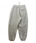 ALEXANDER WANG.T (アレキサンダーワンティー) ロゴスウェットパンツ グレー×カーキ サイズ:L：16000円