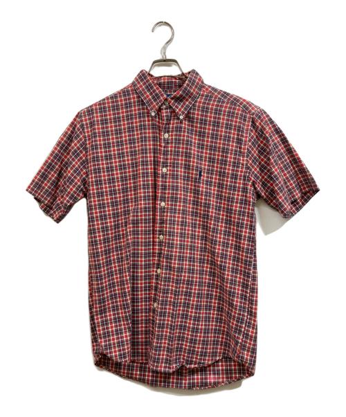 RALPH LAUREN（ラルフローレン）RALPH LAUREN (ラルフローレン) 半袖シャツ レッド サイズ:	SIZE Mの古着・服飾アイテム