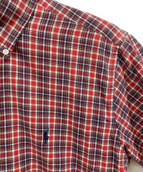 RALPH LAUREN（ラルフローレン）RALPH LAUREN (ラルフローレン) 半袖シャツ レッド サイズ:	SIZE Mの古着・服飾アイテム