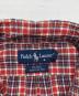 中古・古着 RALPH LAUREN (ラルフローレン) 半袖シャツ レッド サイズ:	SIZE M：5000円