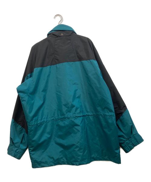 Columbia（コロンビア）Columbia (コロンビア) マウンテンパーカー ブラック×グリーン サイズ:Mの古着・服飾アイテム
