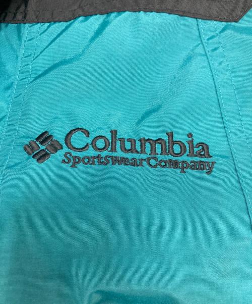 Columbia（コロンビア）Columbia (コロンビア) マウンテンパーカー ブラック×グリーン サイズ:Mの古着・服飾アイテム
