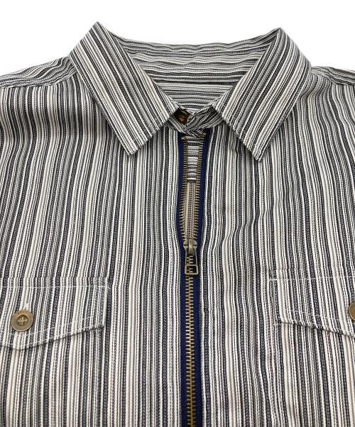 USED（USED）USED (USED) スイングトップ ホワイト×ブラック サイズ:不明の古着・服飾アイテム