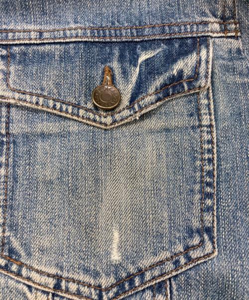 DOLCE & GABBANA（ドルチェ＆ガッバーナ）DOLCE & GABBANA (ドルチェ＆ガッバーナ) デニムジャケット インディゴ サイズ:	SIZE 52の古着・服飾アイテム