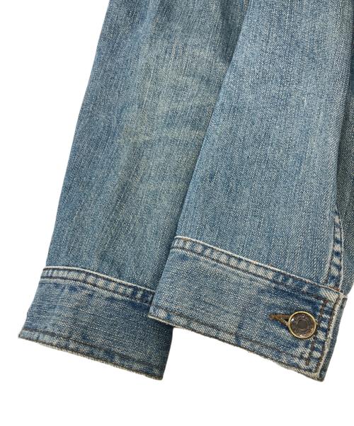 DOLCE & GABBANA（ドルチェ＆ガッバーナ）DOLCE & GABBANA (ドルチェ＆ガッバーナ) デニムジャケット インディゴ サイズ:	SIZE 52の古着・服飾アイテム