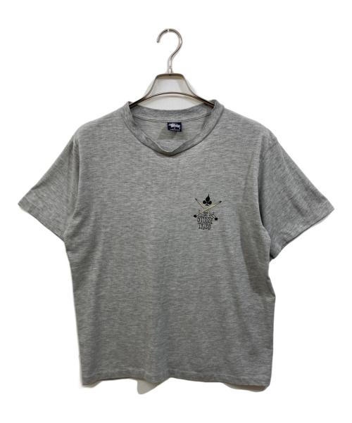 stussy（ステューシー）stussy (ステューシー) 90’sプリントTシャツ グレー サイズ:Mの古着・服飾アイテム