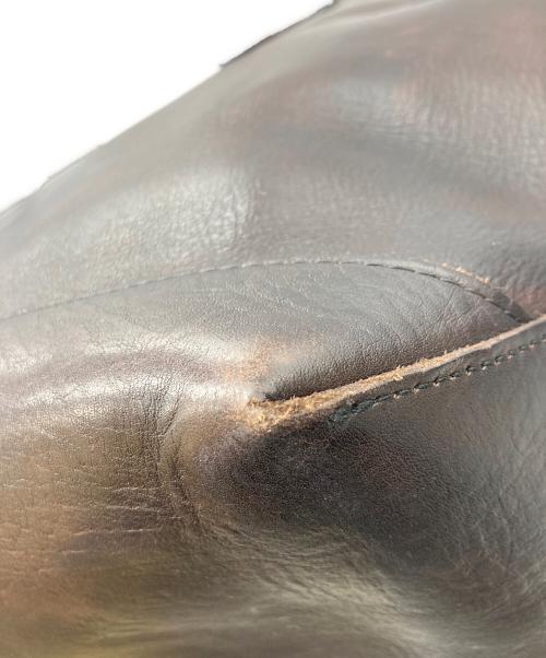 vasco（ヴァスコ）vasco (ヴァスコ) LEATHER TRAVEL TOTE BAG LARGE ブラウンの古着・服飾アイテム