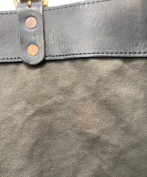 vasco（ヴァスコ）vasco (ヴァスコ) LEATHER TRAVEL TOTE BAG LARGE ブラウンの古着・服飾アイテム
