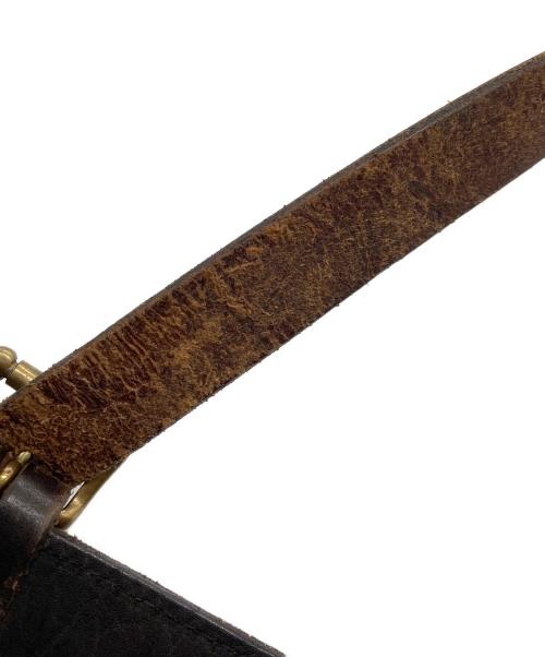 vasco（ヴァスコ）vasco (ヴァスコ) LEATHER TRAVEL TOTE BAG LARGE ブラウンの古着・服飾アイテム