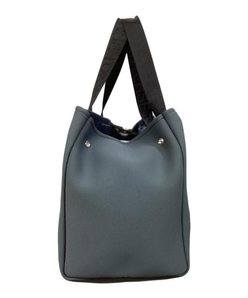 CONVERSE TOKYO（コンバーストウキョウ）CONVERSE TOKYO (コンバーストウキョウ) LOGO HANDLE NEOPRENE TOTE BAG ネイビーの古着・服飾アイテム