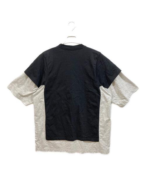 BALENCIAGA（バレンシアガ）BALENCIAGA (バレンシアガ) ダブルレイヤードＴシャツ ブラック サイズ:SIZE XXSの古着・服飾アイテム