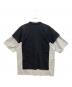 BALENCIAGA (バレンシアガ) ダブルレイヤードＴシャツ ブラック サイズ:SIZE XXS：18000円
