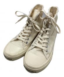BALENCIAGA（バレンシアガ）の古着「ハイカットスニーカー」｜アイボリー