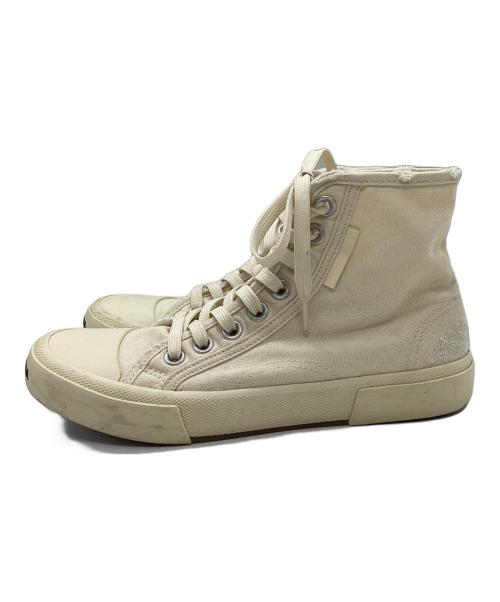 BALENCIAGA（バレンシアガ）BALENCIAGA (バレンシアガ) ハイカットスニーカー アイボリー サイズ:24.5cmの古着・服飾アイテム