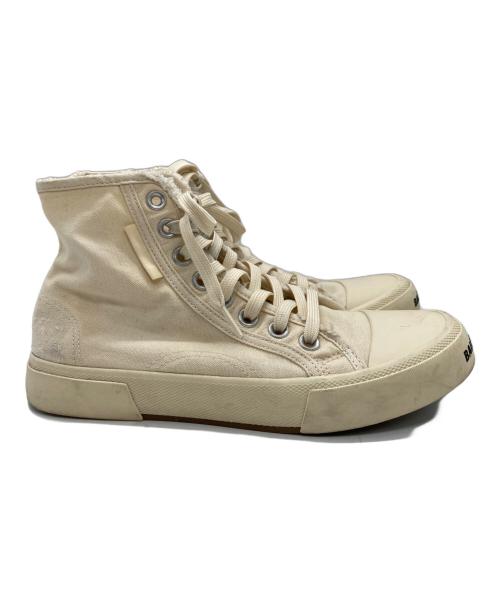 BALENCIAGA（バレンシアガ）BALENCIAGA (バレンシアガ) ハイカットスニーカー アイボリー サイズ:24.5cmの古着・服飾アイテム