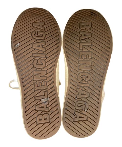 BALENCIAGA（バレンシアガ）BALENCIAGA (バレンシアガ) ハイカットスニーカー アイボリー サイズ:24.5cmの古着・服飾アイテム