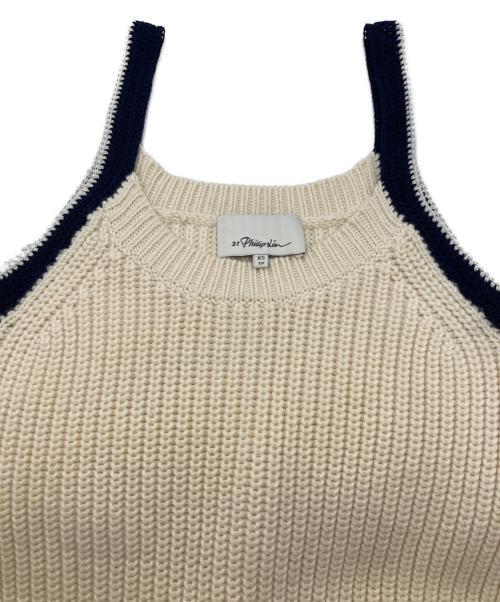 3.1 phillip lim（スリーワンフィリップリム）3.1 phillip lim (スリーワンフィリップリム) ニットキャミソール アイボリー サイズ:	SIZE XSの古着・服飾アイテム