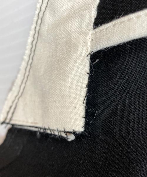 COMME des GARCONS HOMME PLUS（コムデギャルソンオムプリュス）COMME des GARCONS HOMME PLUS (コムデギャルソンオムプリュス) ポリ製品染めカッティングスワローテールジャケット ブラック サイズ:SIZE Sの古着・服飾アイテム