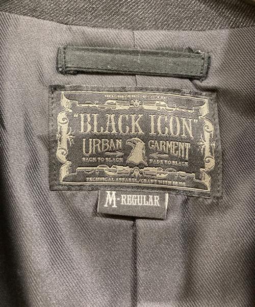 NEIGHBORHOOD（ネイバーフッド）NEIGHBORHOOD (ネイバーフッド) ストライプテーラードジャケット ブラック サイズ:SIZE Mの古着・服飾アイテム