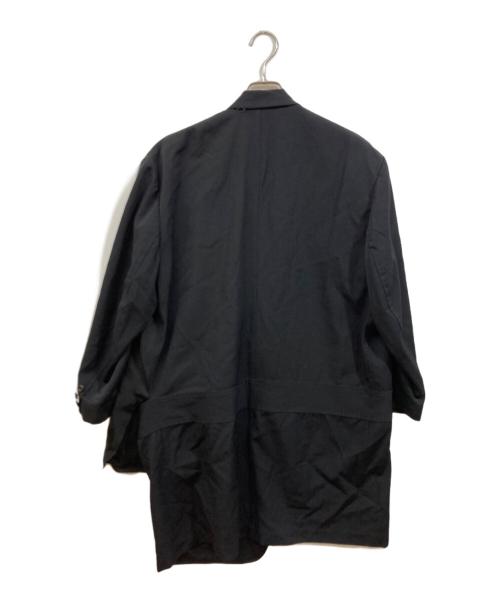 COMME des GARCONS（コムデギャルソン）COMME des GARCONS (コムデギャルソン) ドッキングロングジャケット ブラック サイズ:SIZE Freeの古着・服飾アイテム