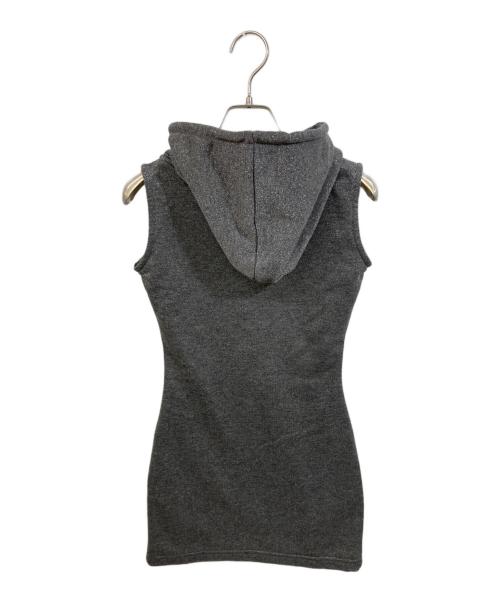 darich（ダーリッチ）Darich (ダーリッチ) ラメスウェットミニワンピース グレー サイズ:	SIZE Freeの古着・服飾アイテム