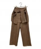 THE TOEザ・トゥー）の古着「BUCKINGHAM PANTS バッキンガム パンツ」｜ブラウン