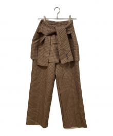 THE TOE（ザ・トゥー）の古着「BUCKINGHAM PANTS バッキンガム パンツ」｜ブラウン