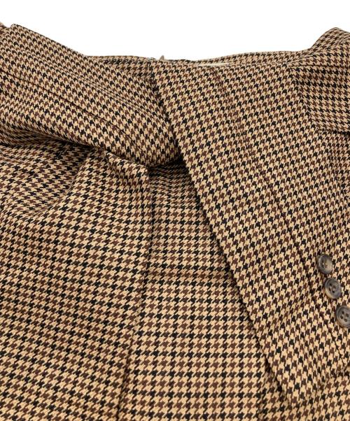 THE TOE（ザ・トゥー）THE TOE (ザ・トゥー) BUCKINGHAM PANTS バッキンガム パンツ ブラウン サイズ:	SIZE Mの古着・服飾アイテム