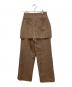 THE TOE (ザ・トゥー) BUCKINGHAM PANTS バッキンガム パンツ ブラウン サイズ:	SIZE M：6000円