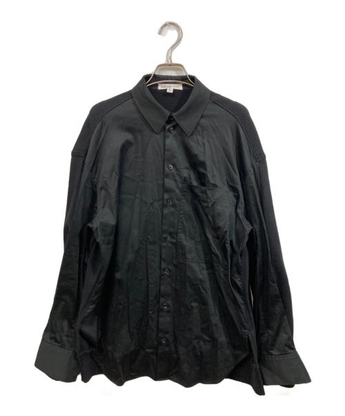 ADEAM（アディアム）ADEAM (アディアム) フリースタイルシャツ ブラック サイズ:	SIZE Sの古着・服飾アイテム