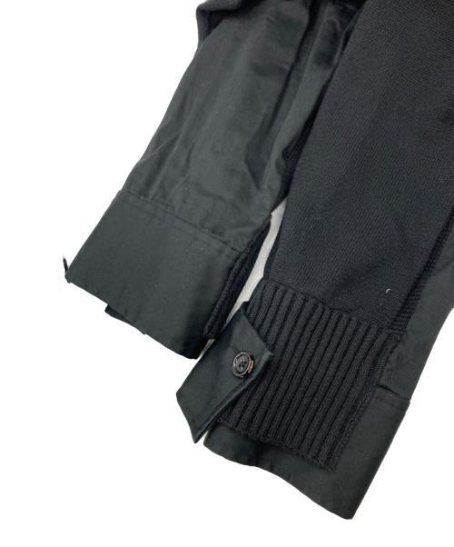 ADEAM（アディアム）ADEAM (アディアム) フリースタイルシャツ ブラック サイズ:	SIZE Sの古着・服飾アイテム