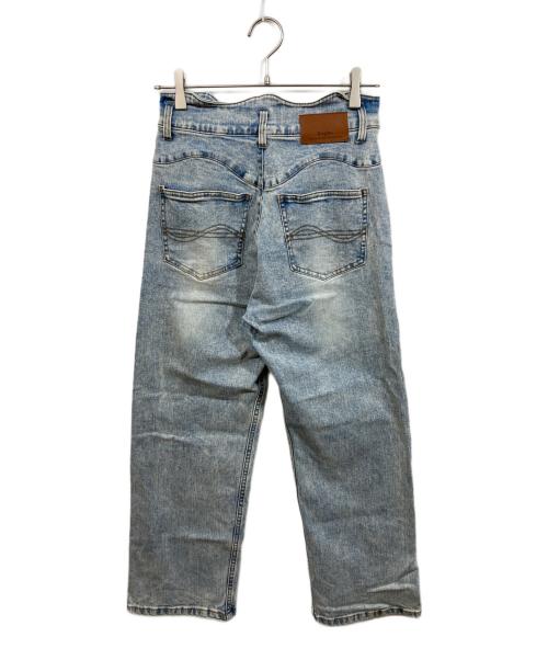 Eaphi（エフィ）Eaphi (エフィ) WAVE DESIGN HIGH WAIST DENIM インディゴ サイズ:2の古着・服飾アイテム