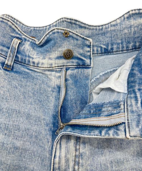 Eaphi（エフィ）Eaphi (エフィ) WAVE DESIGN HIGH WAIST DENIM インディゴ サイズ:2の古着・服飾アイテム