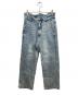 Eaphi（エフィ）の古着「WAVE DESIGN HIGH WAIST DENIM」｜インディゴ