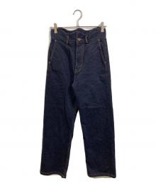 epahi（エフィ）の古着「ストレートデニムパンツ」｜インディゴ