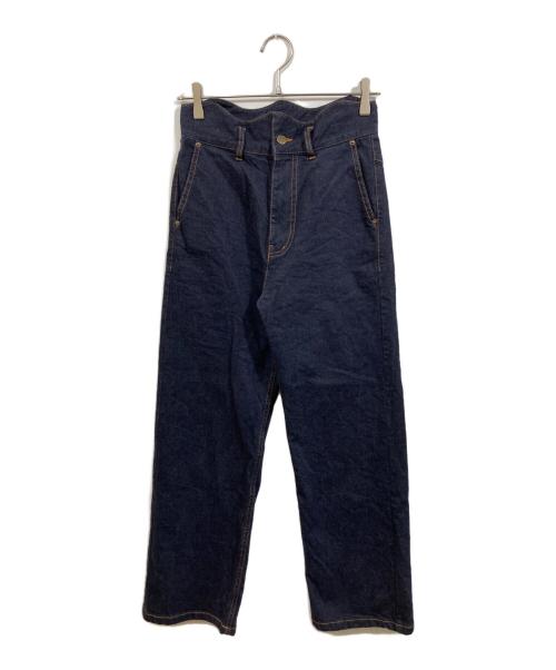 epahi（エフィ）epahi (エフィ) ストレートデニムパンツ インディゴ サイズ:	SIZE 2の古着・服飾アイテム