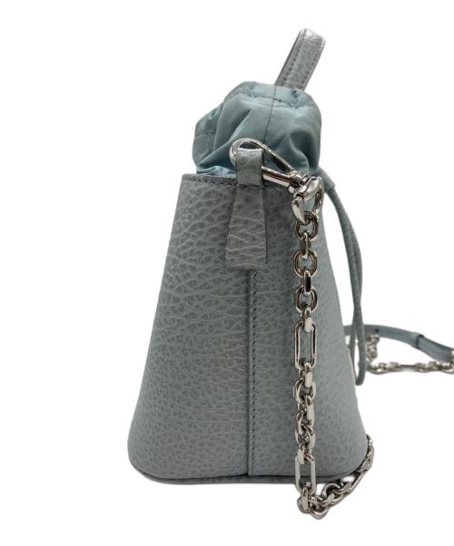 Maison Margiela（メゾンマルジェラ）Maison Margiela (メゾンマルジェラ) 5AC バケットバッグ スカイブルーの古着・服飾アイテム