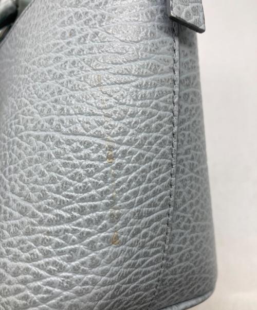 Maison Margiela（メゾンマルジェラ）Maison Margiela (メゾンマルジェラ) 5AC バケットバッグ スカイブルーの古着・服飾アイテム